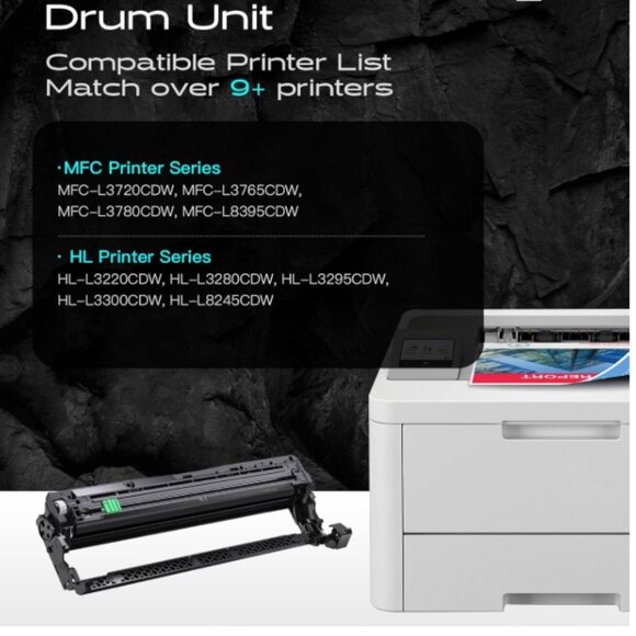 4 Pack DR229CL Drum Unit (Not Toner) Replacement for Brother DR-229CL DR229 - Picture 7 of 14